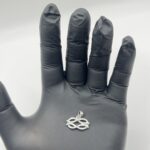 Dije Entrelacs Eternel doble infinito en plata ley 925