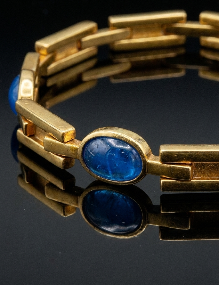 Brazalete Étoile du Nord en Oro 18k con Ópalos